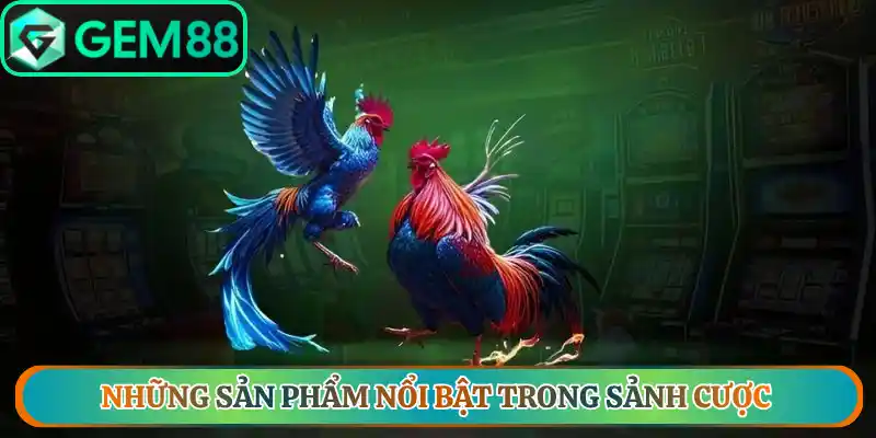 Những sản phẩm nổi bật trong sảnh cược