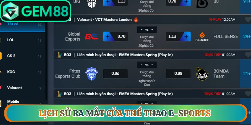 Lien minh huyen thoai emea masters spring play in